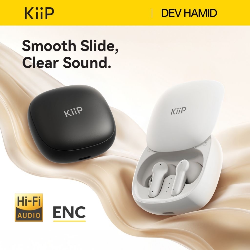 KiiP DTS12 TWS ENC Hi-Fi Audio IPX5
