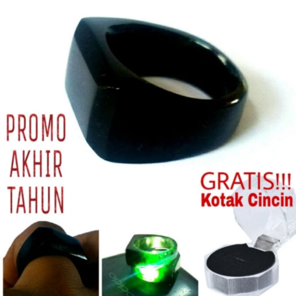cincin ring giok blackjade aceh asli PA