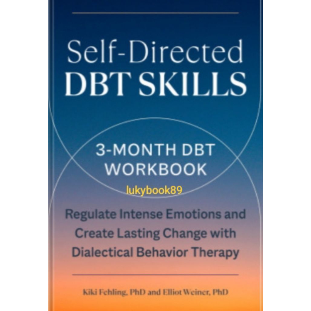 Buku Self-Directed DBT Skills Month DBT Workbook