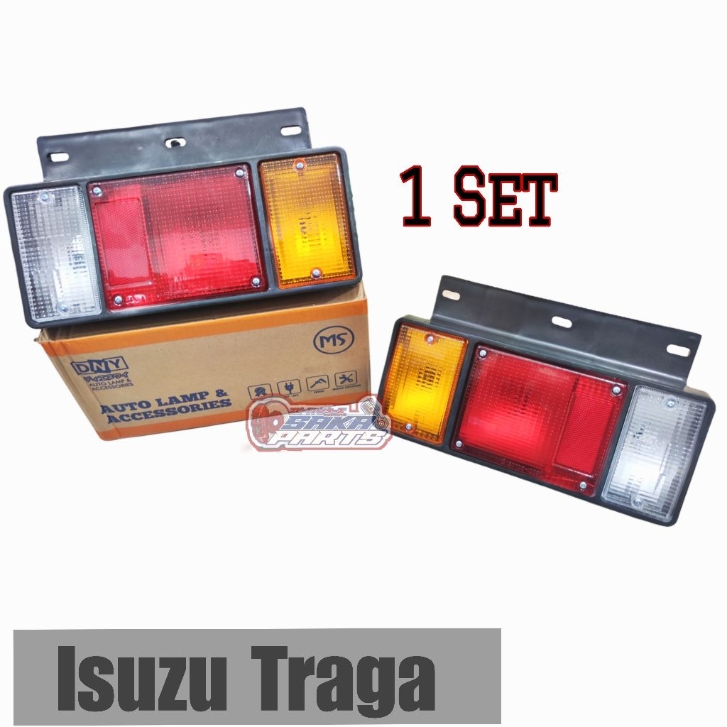Lampu stop / Lampu rem belakang Isuzu Traga 1set