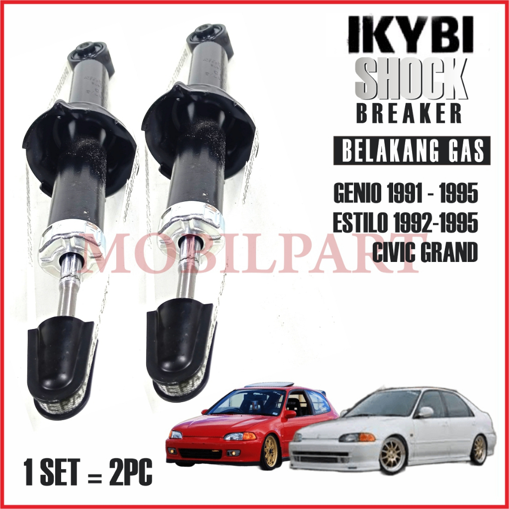 SHOCKBREAKER CIVIC GENIO 1991 - 1995 BELAKANG IKYBI SHOCK CIVIC GENIO 1991 - 1995