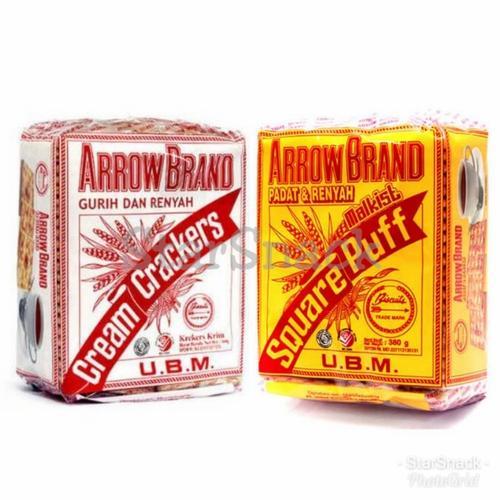 

UBM Aneka Biskuit Gabin Crackers Cream/Square 350gr
