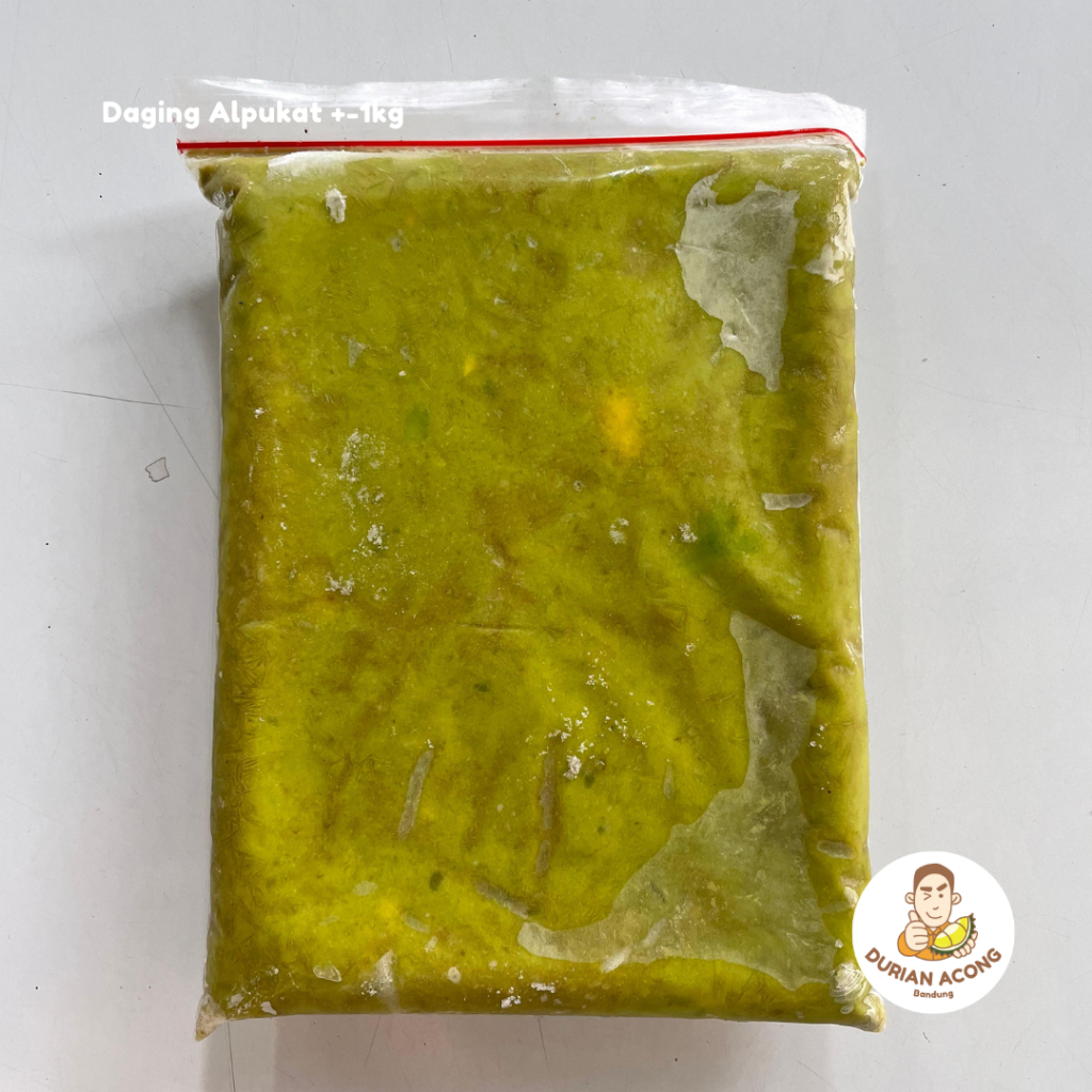 

Daging Alpukat +-1kg (tanpa biji, halus)