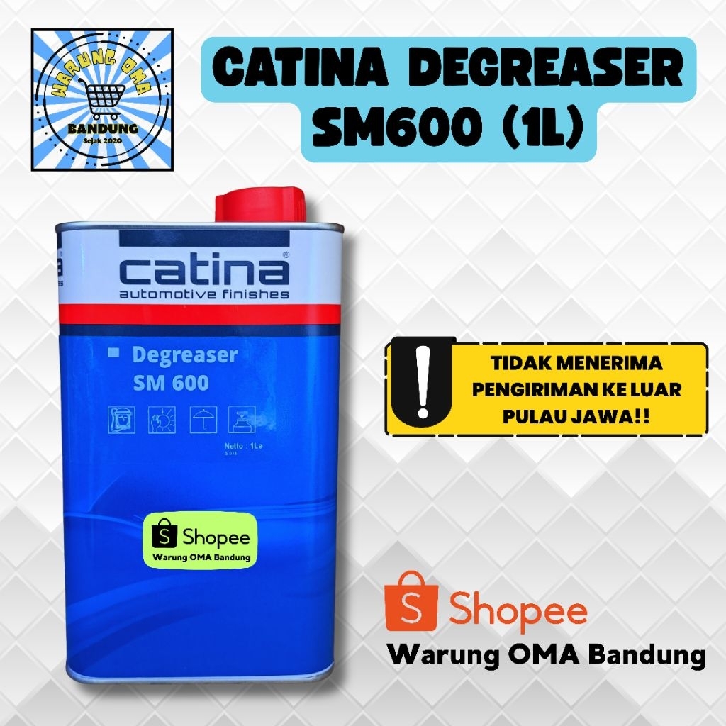 Catina Degreaser SM-600 kemasan 1L - Perawatan cat mobil motor