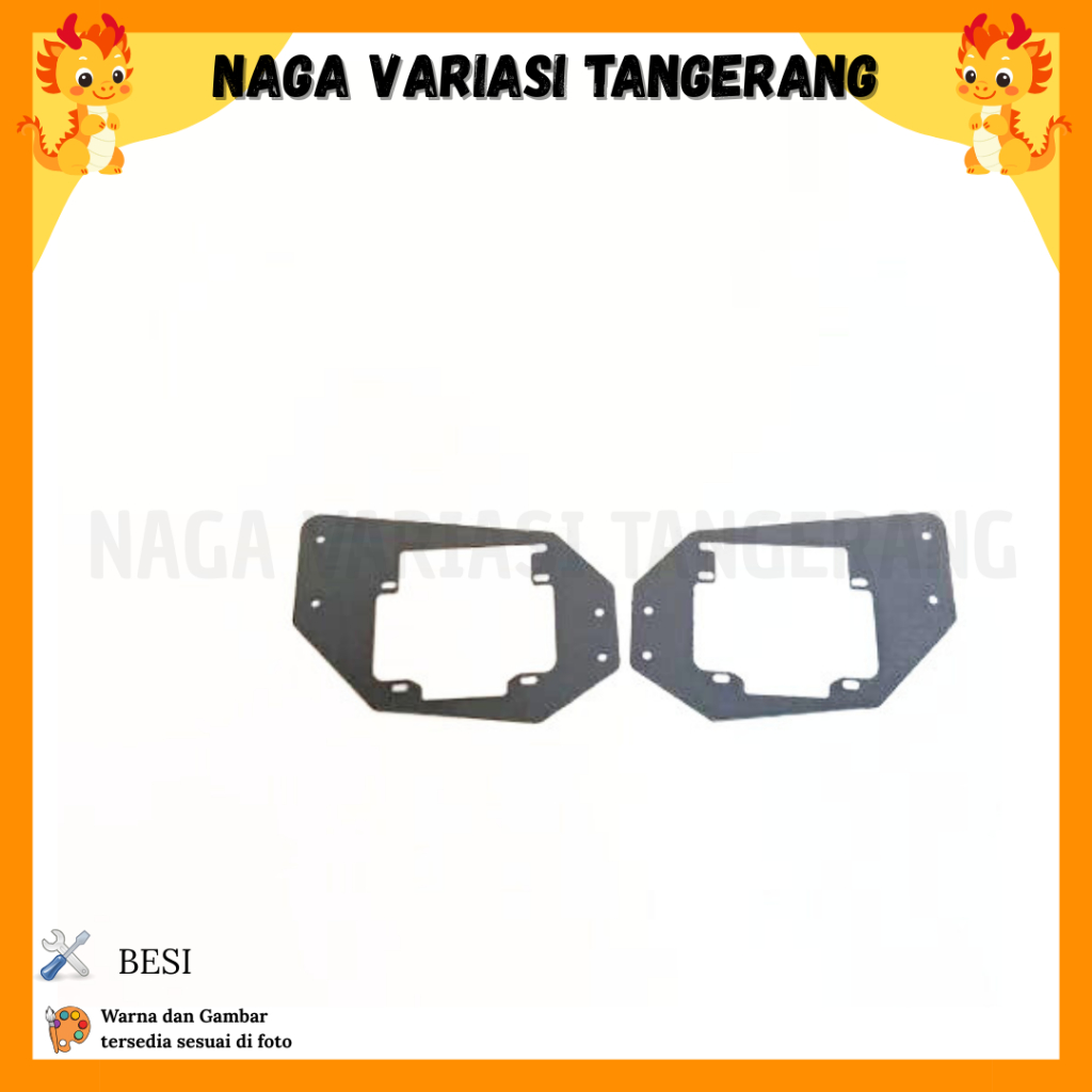 BRACKET BILED PROJIE R15V2 LAMPU AES KENZO VINYX CR7 2.5 INCH R 15 V 2