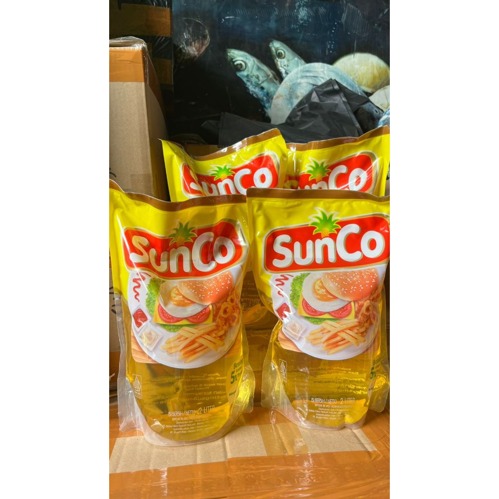 

Minyak goreng sunco 2 liter isi 4pcs