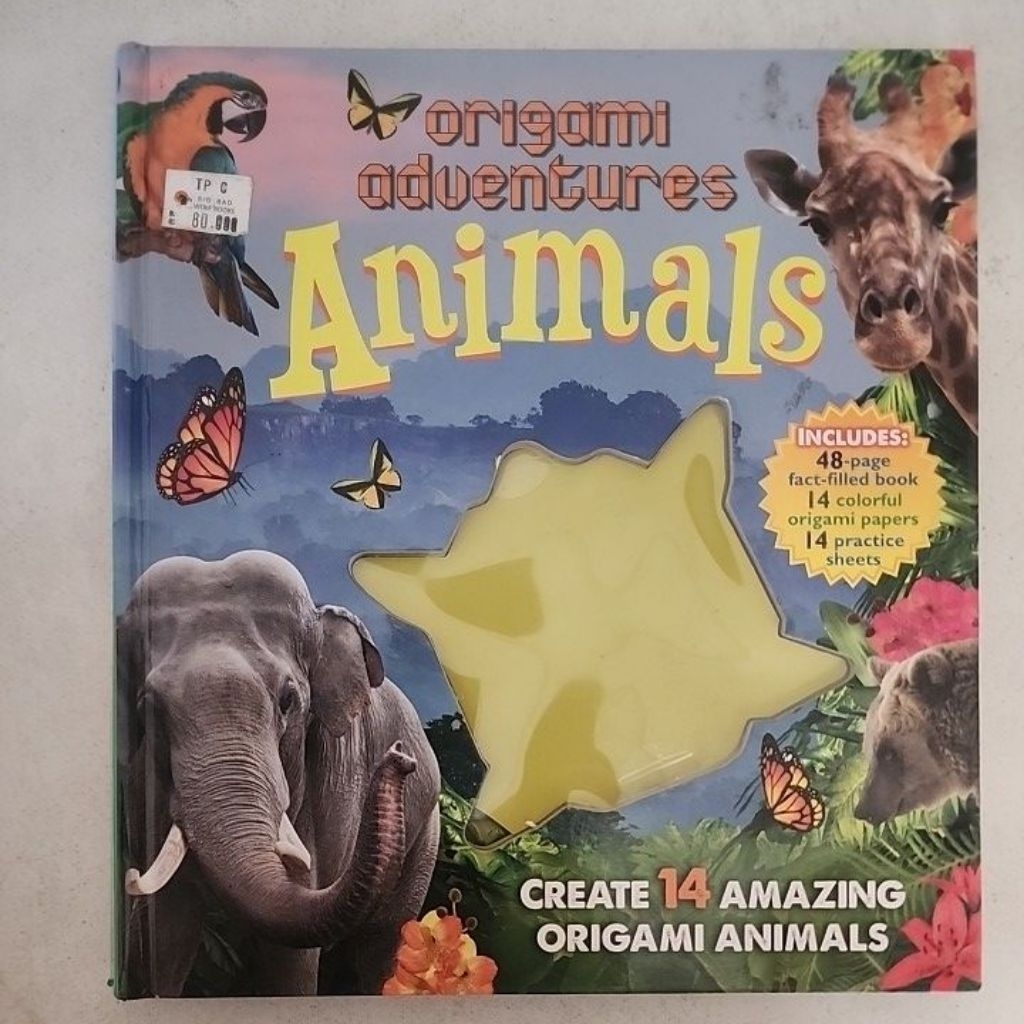 

buku origami adventure animal