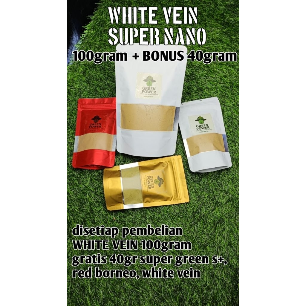 

kerah tom SUPER WHITE VEIN 100GRAM BONUS 40GRAM