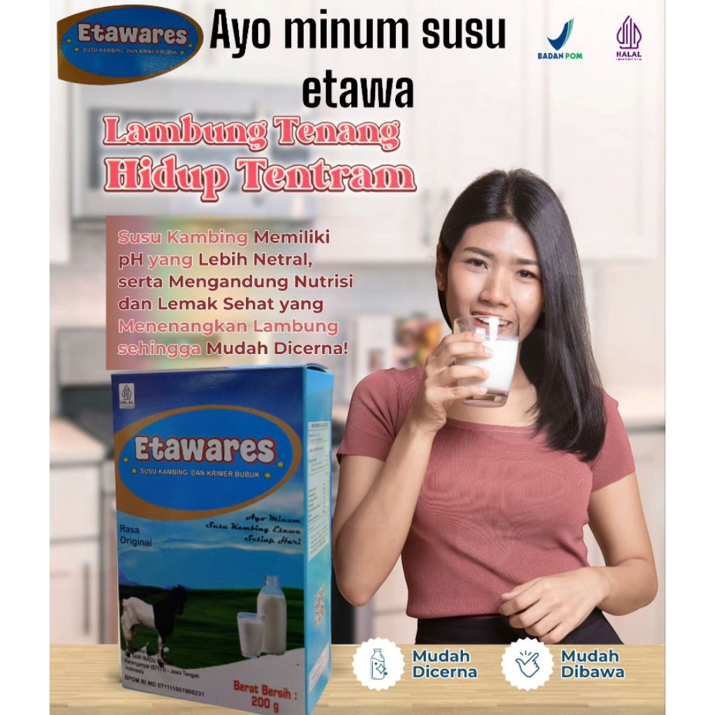 

Susu Kambing Etawares Original