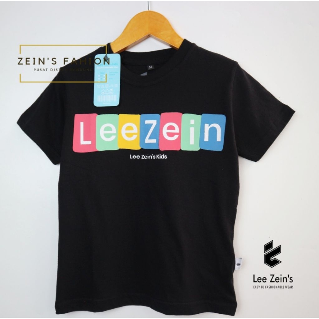 Lee Zein's Kids Kaos anak Unisex Size S - 3XL. 06