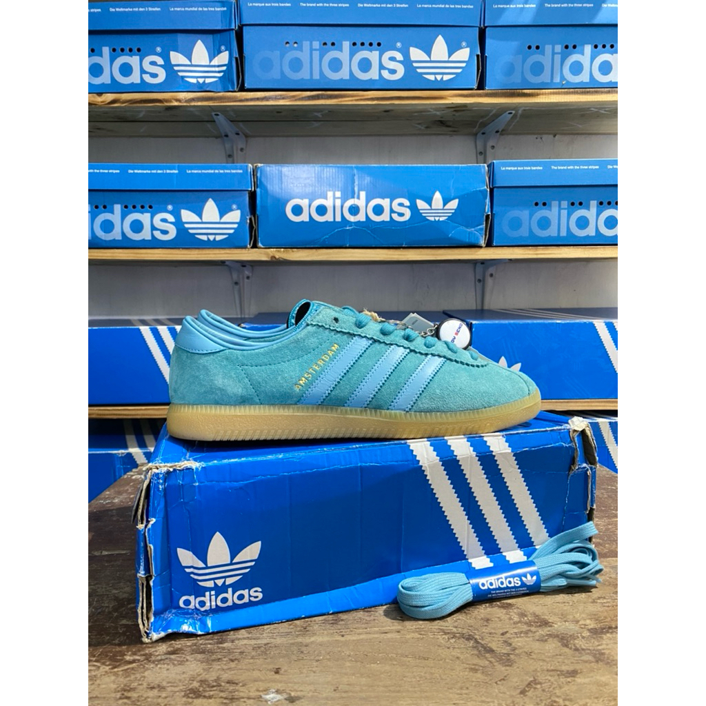 Adidas Amsterdam Blue Gumsole