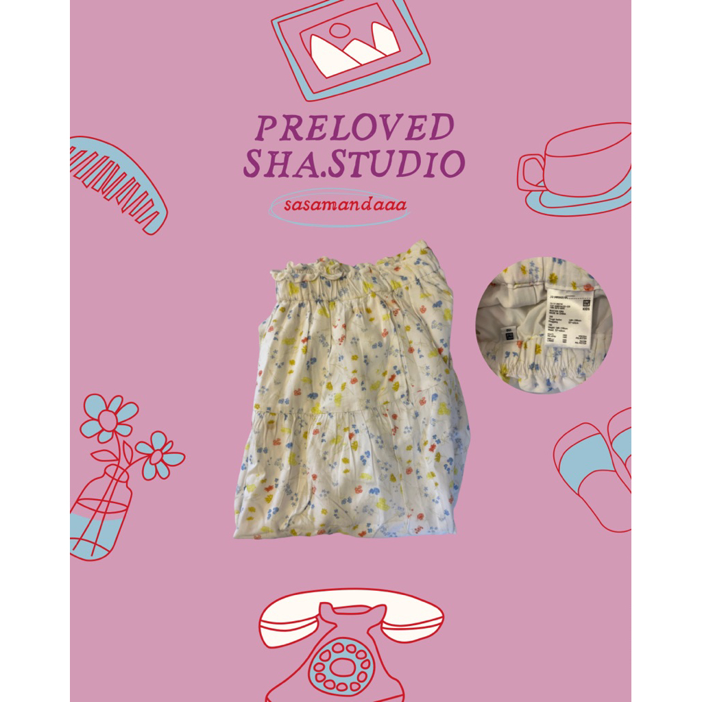 Preloved Rok uniqlo anak perempuan