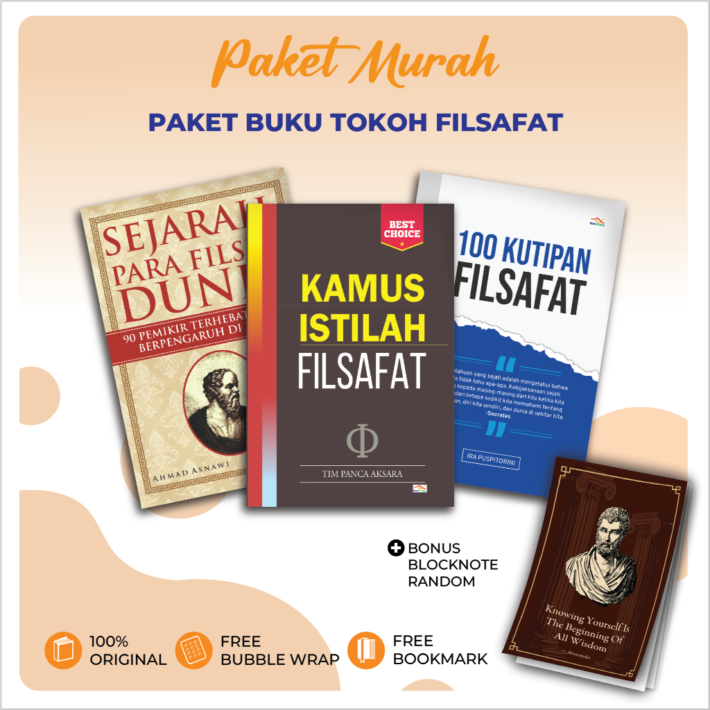 Paket Buku Tokoh Filsafat