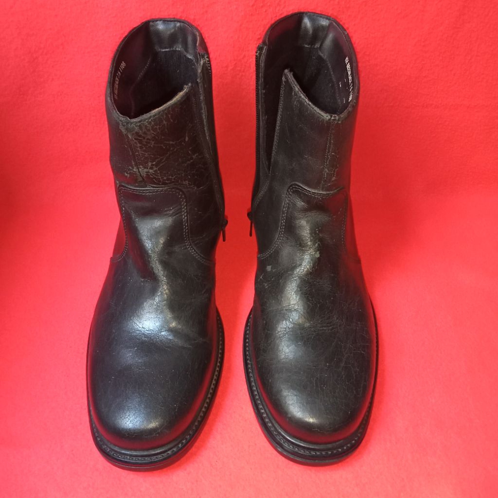 Sepatu Boots Kulit Pria Hush Puppies Size 42