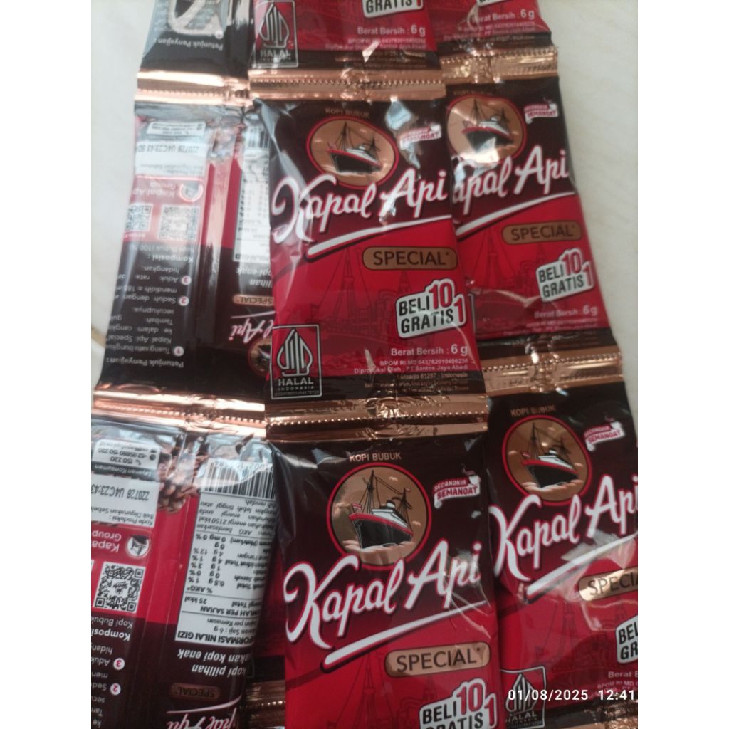 

kapal api mini 6gr 1renteng 11pcs edisi beli 10 gratis 1