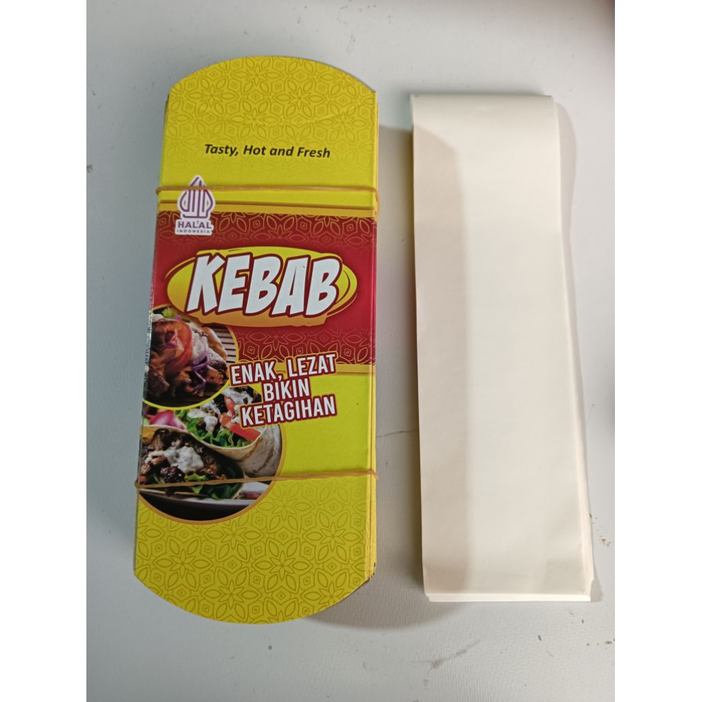 

KEMASAN KEBAB ISI 50