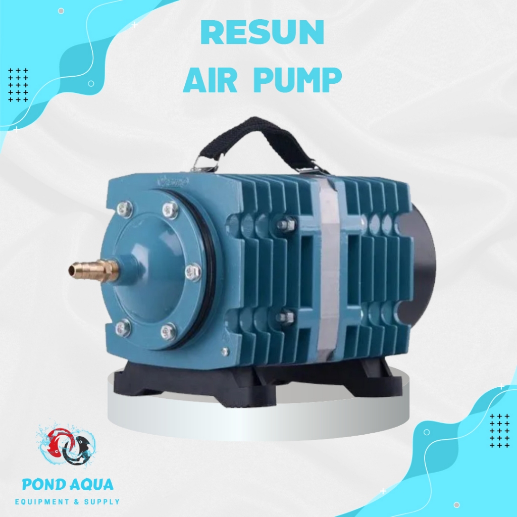 Pompa Aerator Aquarium Kolam Resun ACO 010 Mesin Aerator Oksigen Ikan Tanpa Oli Pelumas
