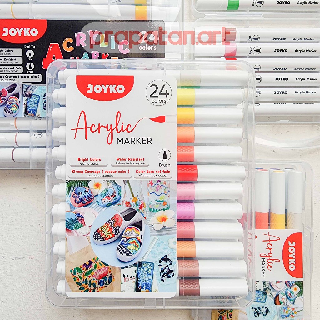 

Joyko Acrylic Marker Set ACMK-68~69 | Spidol Akrilik