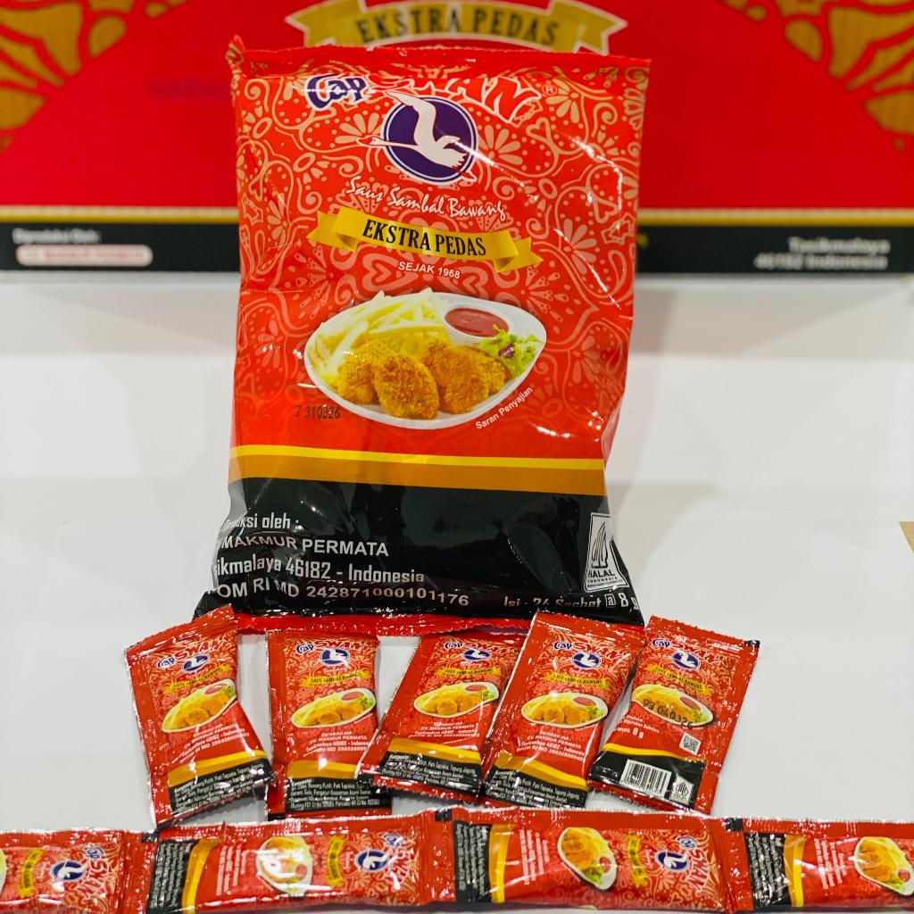 

Saus Sachet Cap Swan Terbang 8 Gram Per Karton