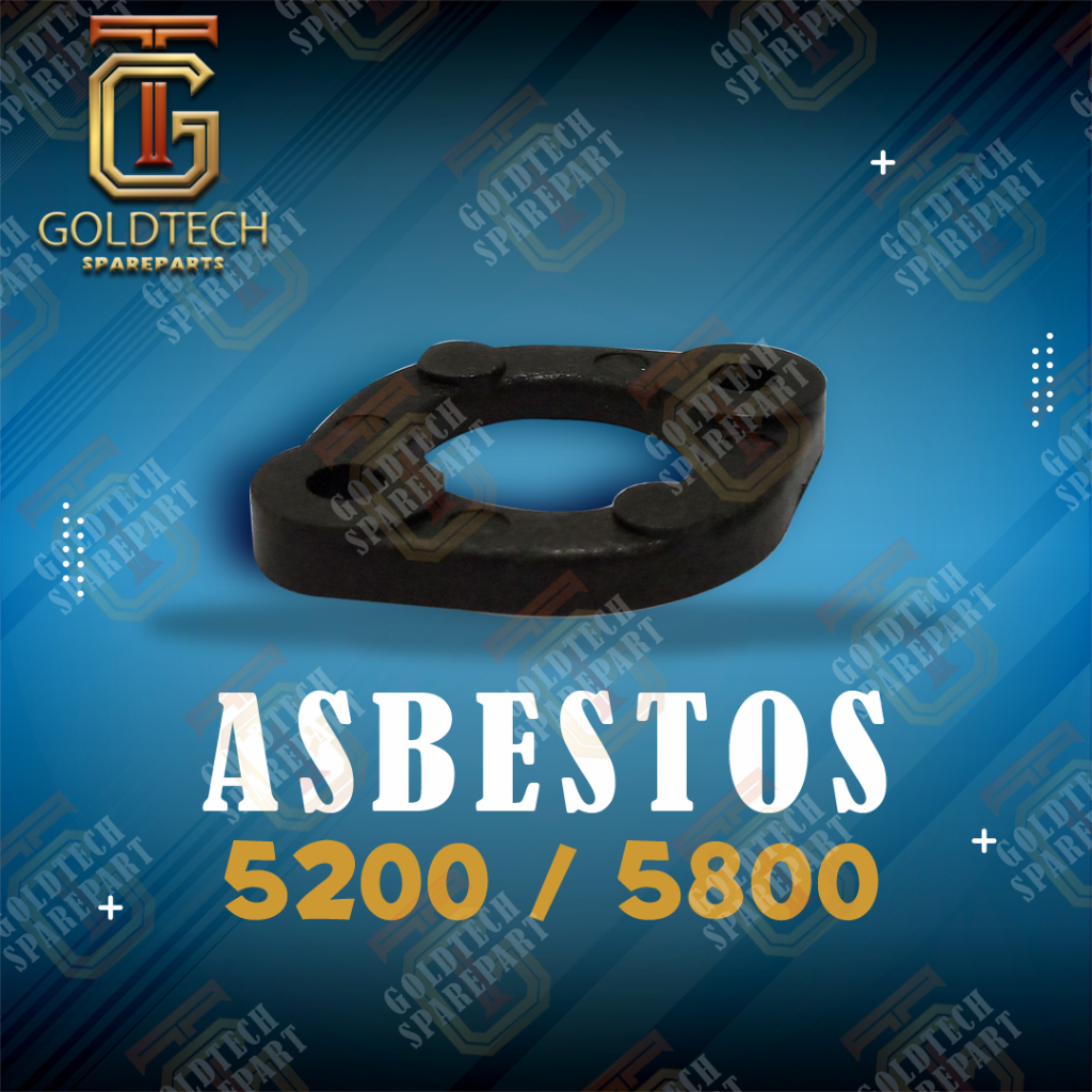 {GT} Asbestos 5200 5800 Nixon Sparepart Chainsaw Senso Sinso Gergaji Mesin Pemotong Pohon Goldtech S