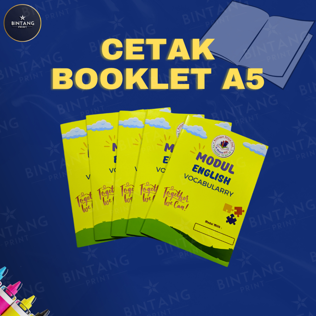 

CETAK BOOKLET CUSTOM A5