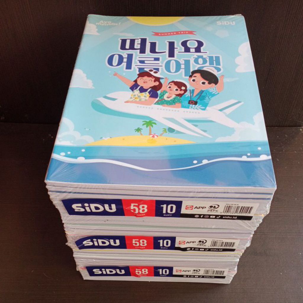 

MURAH BUKU TULIS SIDU 58 LEMBAR 1 PAK ISI 10 BUKU