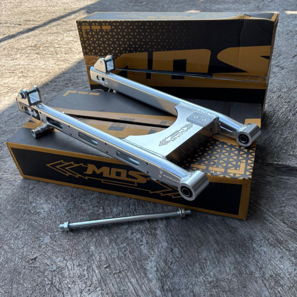 swing arm mos cnc alumunium pnp gl pro/ cb Megapro impor arm cnc mos