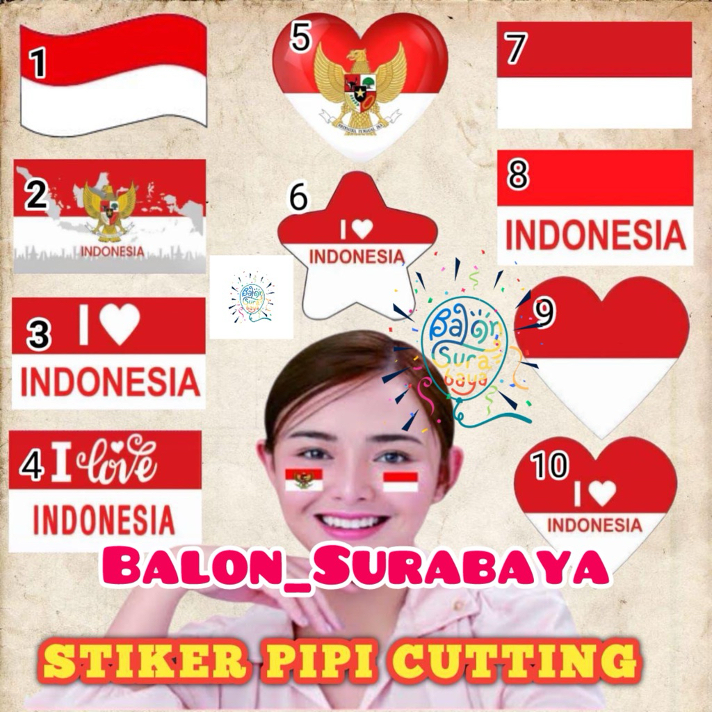 

Stiker Pipi Kemerdekaan Lokal (Murah)