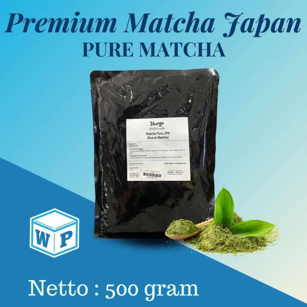 

Vicenza PURE Matcha Powder JPN Premium Grade 500gr