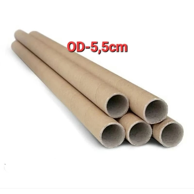 

Selongsong Tabung Packing Stiker Kertas Karton Papercore Tanpa Tutup