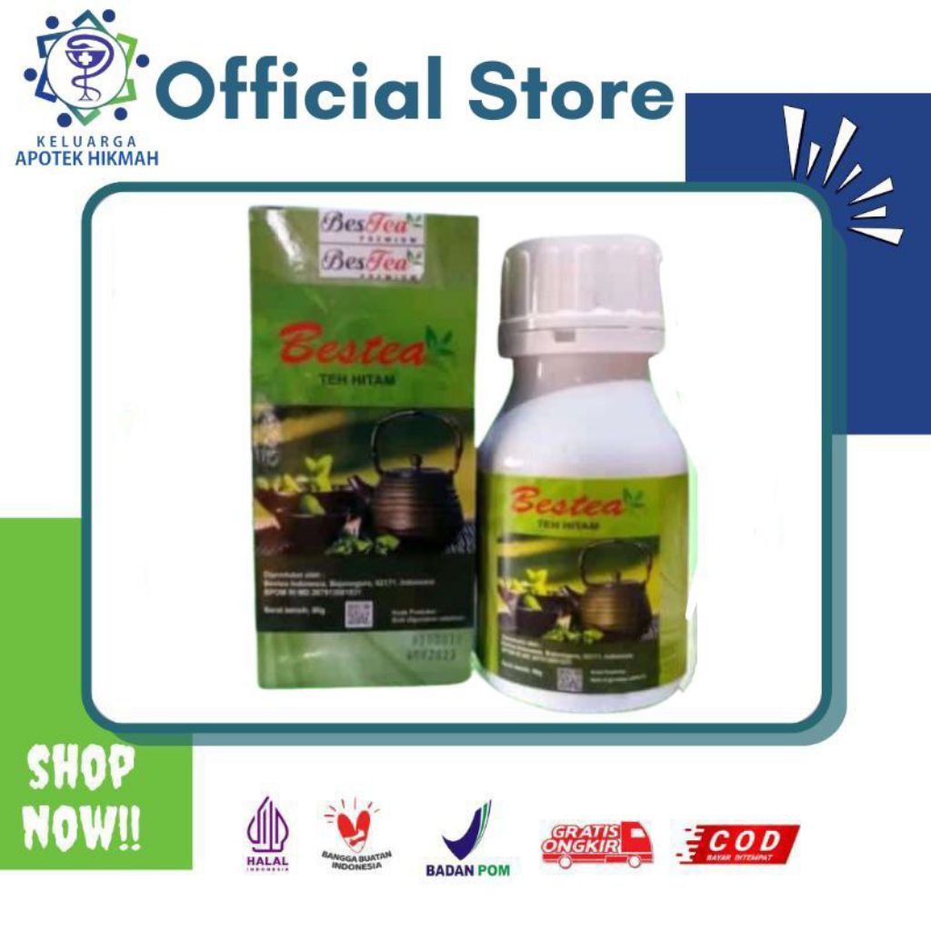 

Bes tea teh hitam 40 gr 80 gr bestea