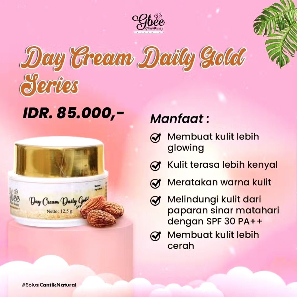Gbee Glow Beauty Day Cream Gold