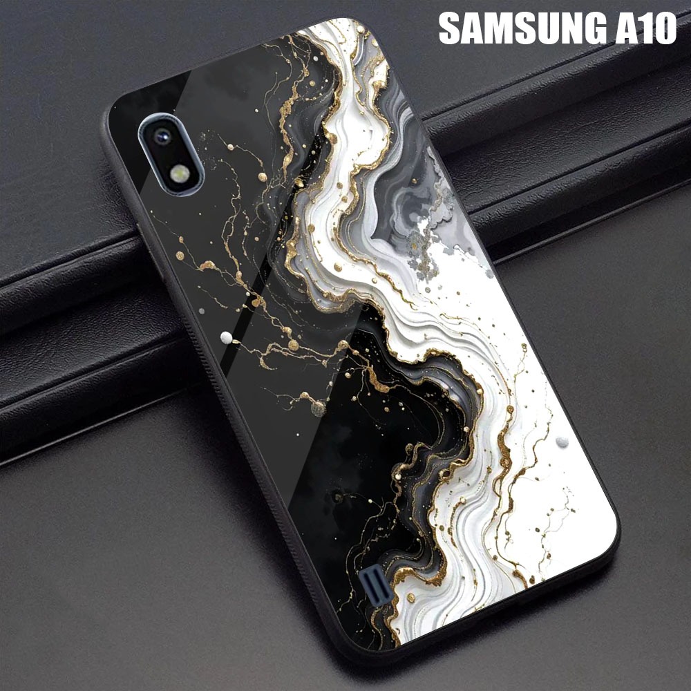 Case Samsung A10 / M10 - Casing Hp Samsung A10 / M10 - Urban Casing ( Marble M44 ) - Case Hp - Casin
