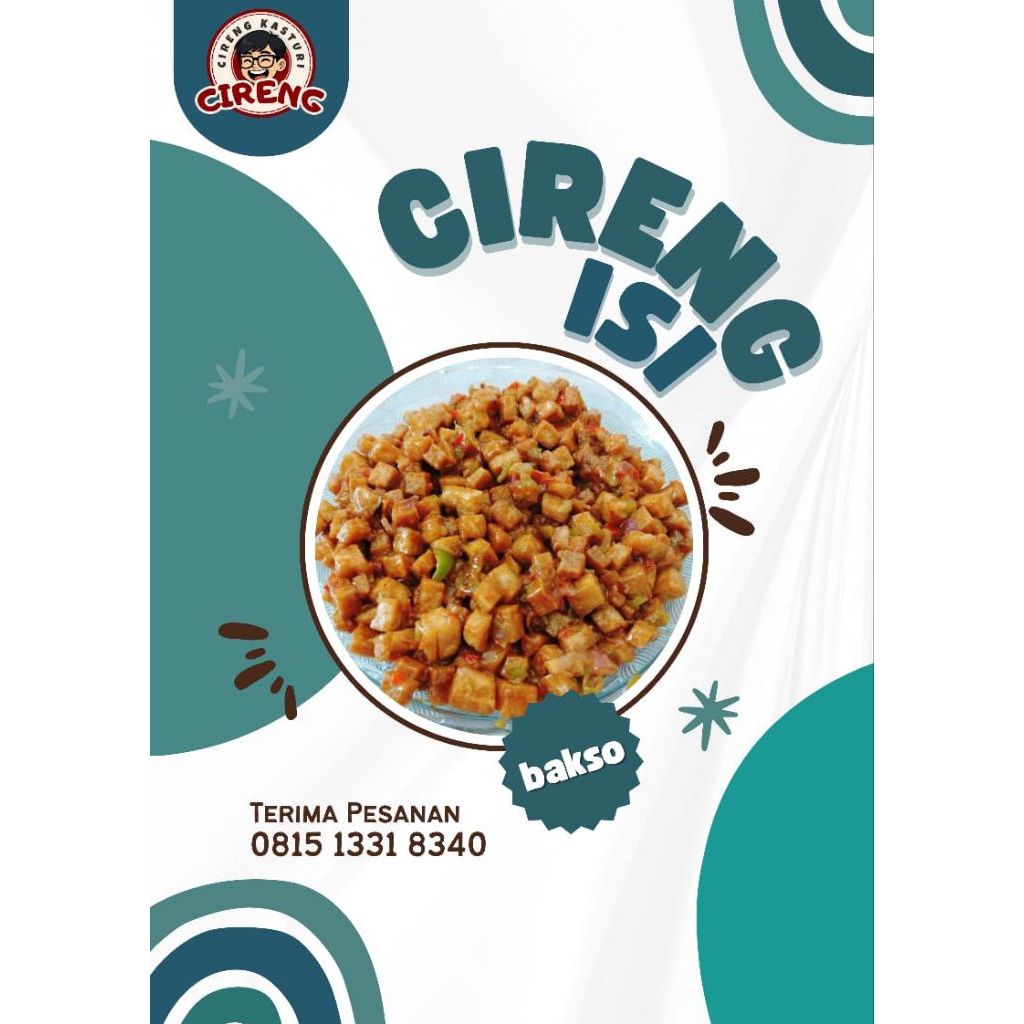 

CIRENG ISI BAKSO PEDAS FROZEN FOOD homemade isi 5 sedang