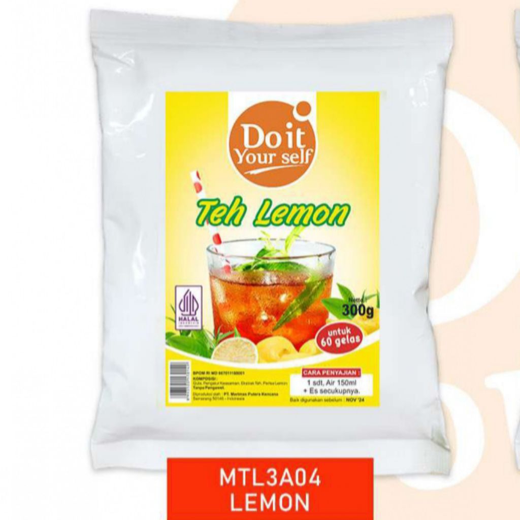 

DIY Powder Lemon Tea 300gr