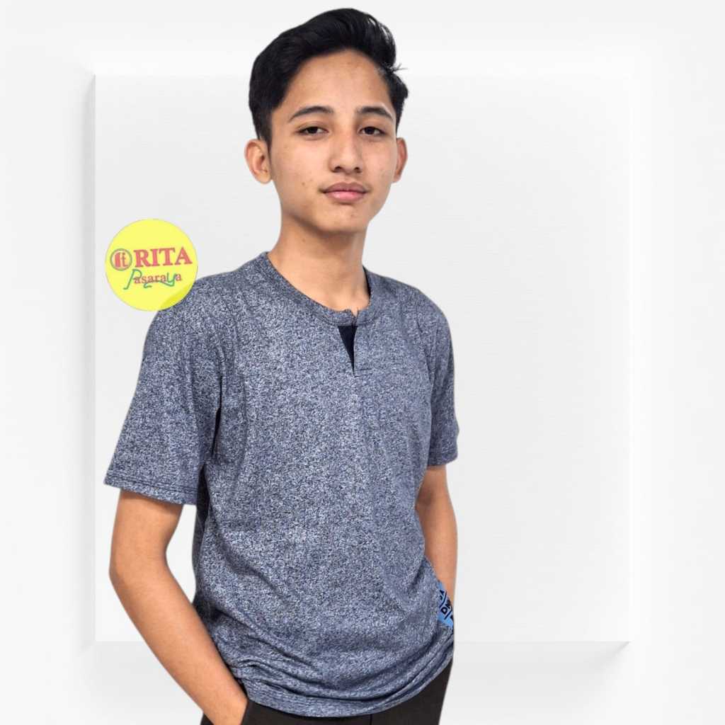 G-Gano Kaos Pria Lengan Pendek