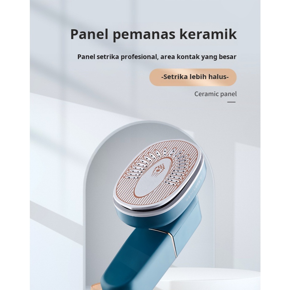 Setrika Uap Low Watt 800 -- Setrika Baju Gosokan Uap Clothes Steamer Iron