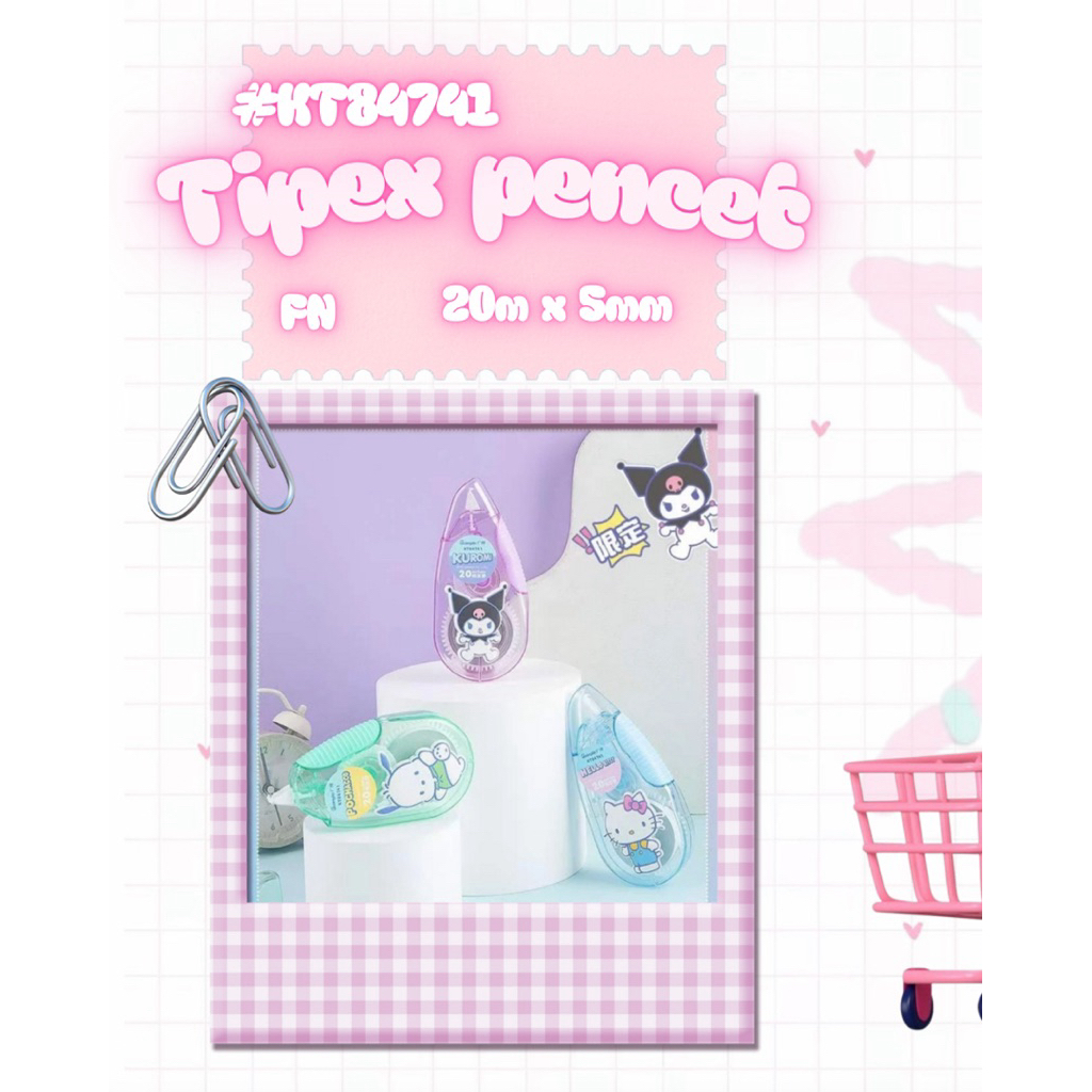 

Tipex Pencet Sanrio Characters