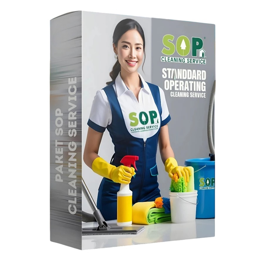 PAKET SOP CLEANING SERVICE - DEPARTEMEN JASA USAHA BISNIS KEBERSIHAN - ALUR KERJA LENGKAP CS