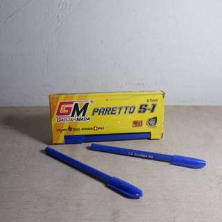 

Squair Pulpen Murah Gajah Mada Paretto S-1 Biru 0.7mm