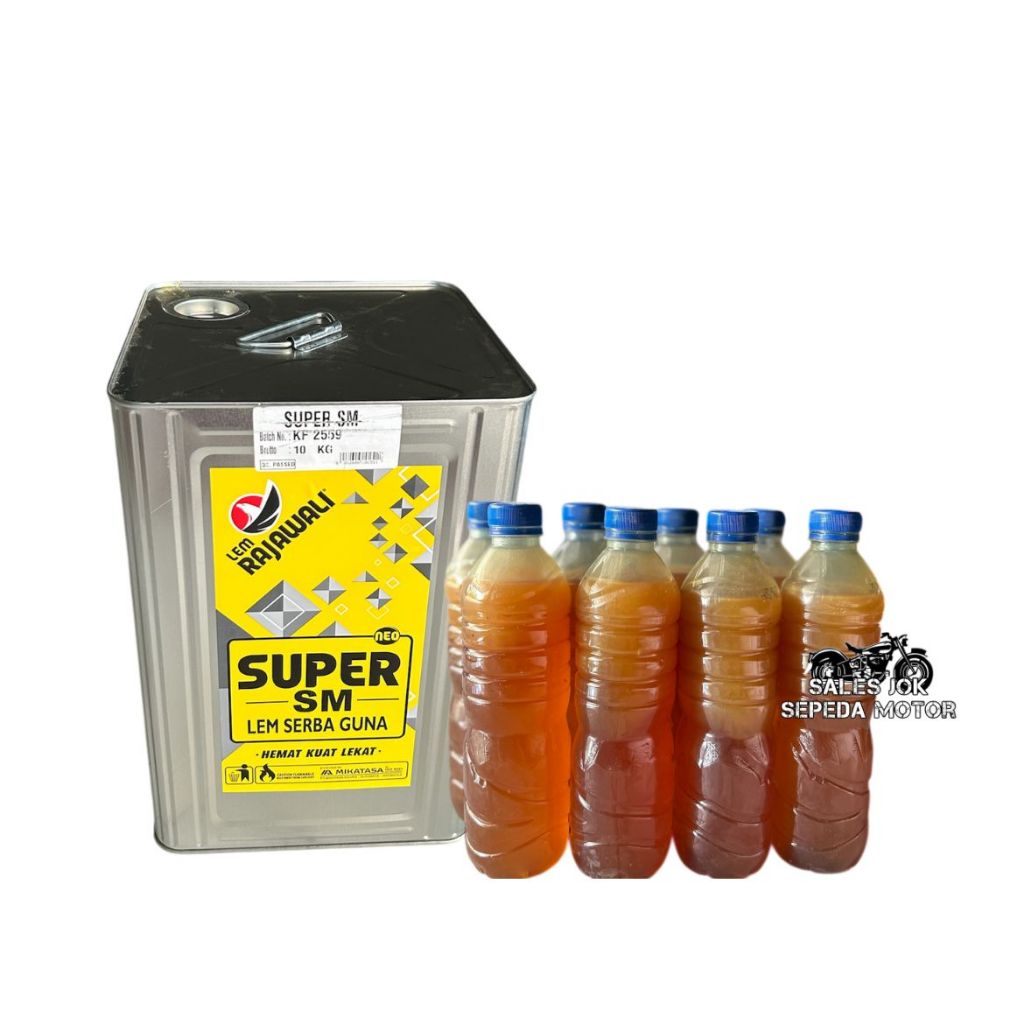

lem serba guna/lim jok sepeda motor merek RAJAWALI SUPER SM LEM SERBA GUNA/BOTOL KECIL