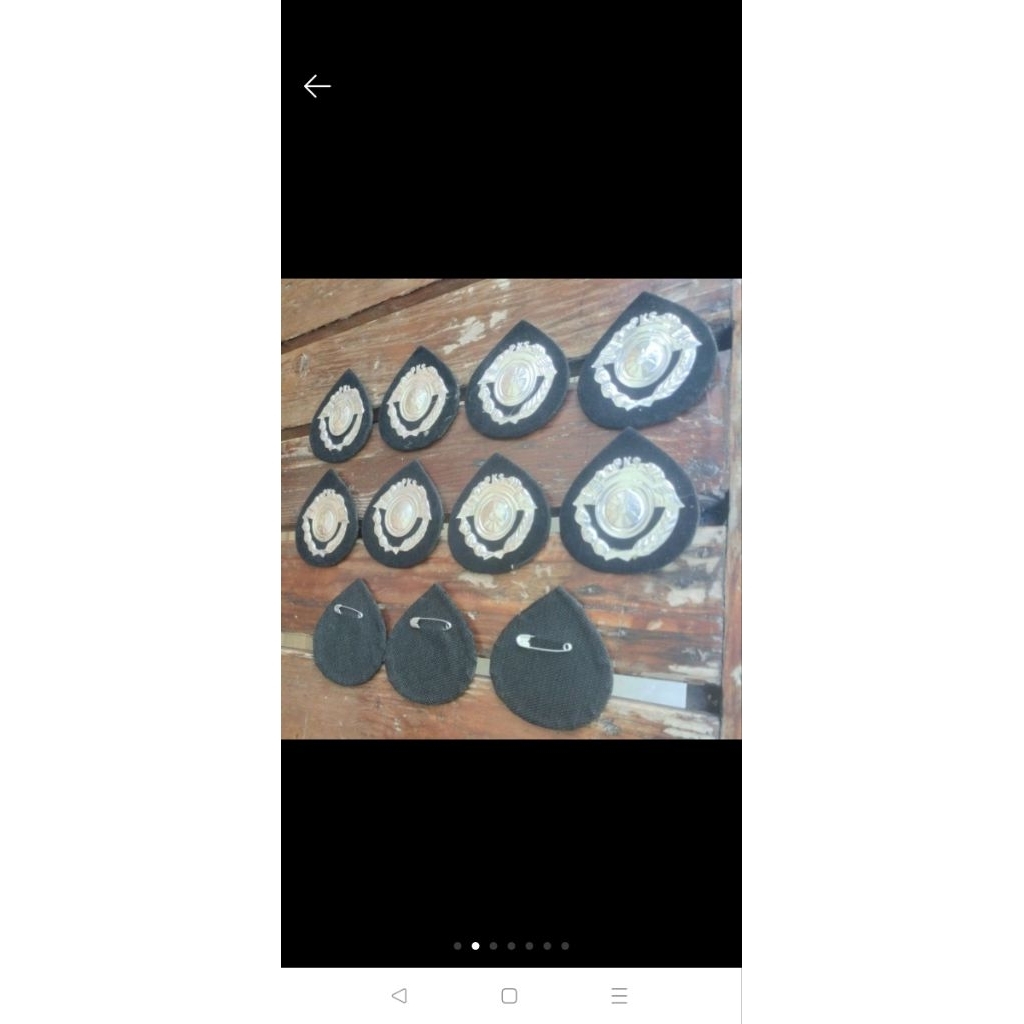 EMBLEM topi pet PKS/LOGO EMBLEM PET PKS