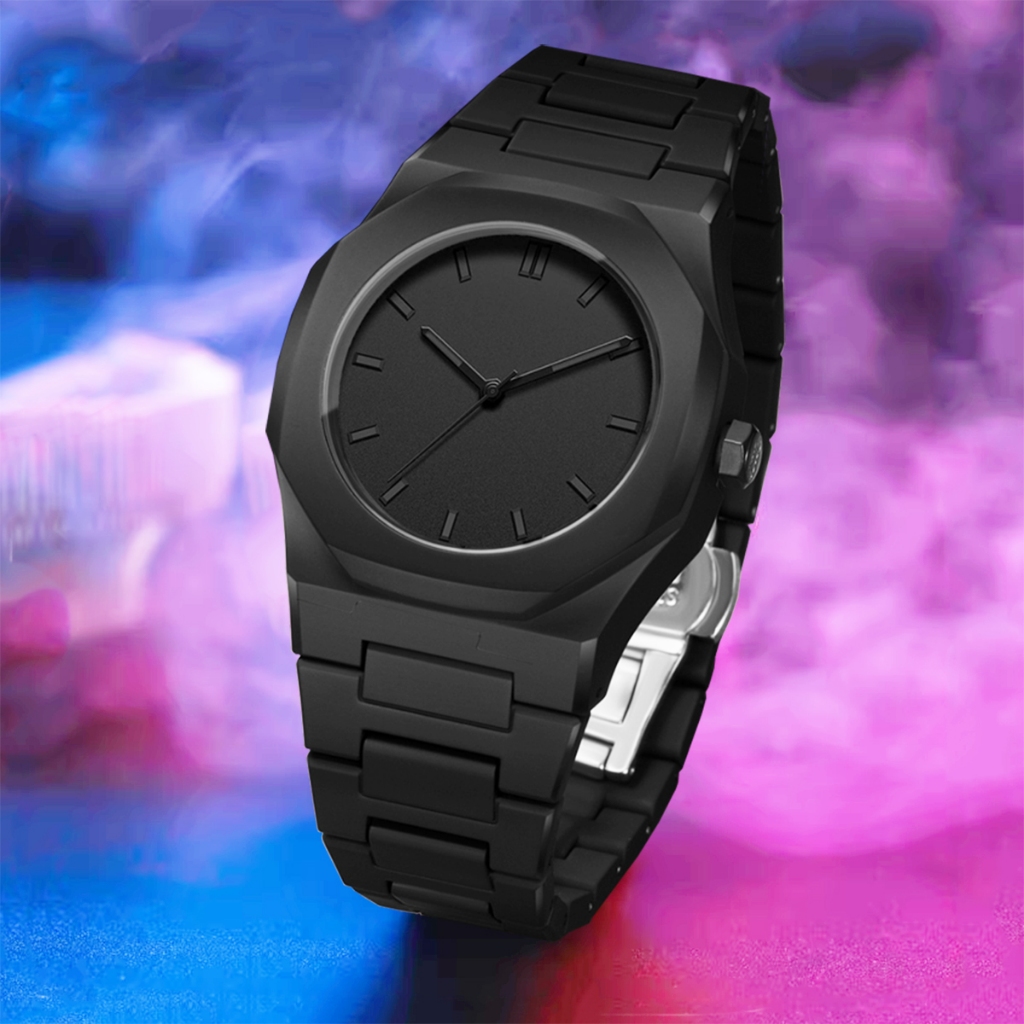 Jam Tangan Cowok Viral Best Seller Simple Keren Semi Kasual Trendy Terbaru Fashionable Modern Remaja