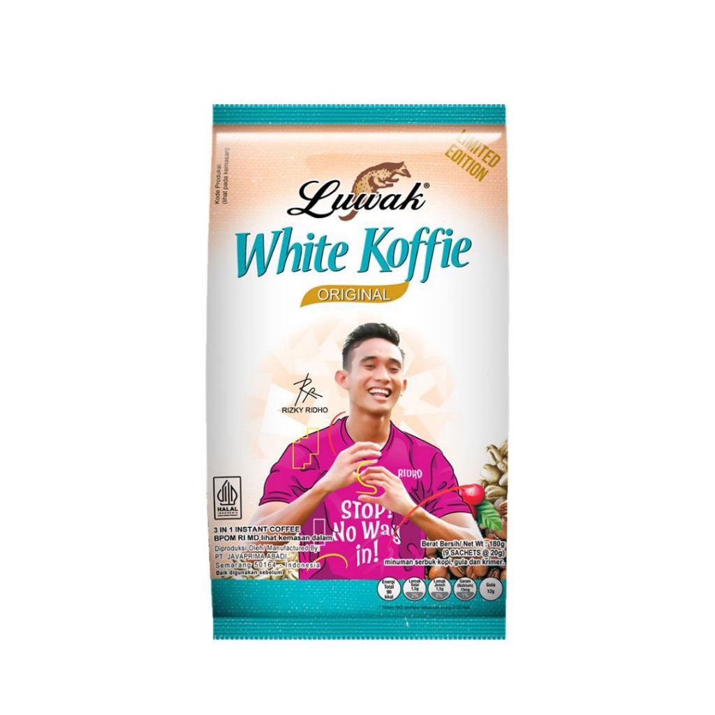 

Luwak White Koffie Original 9 x 20 gr