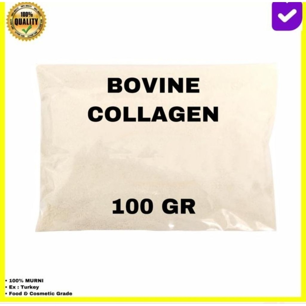 Hydrolyzed Bovine Collagen Peptide /Kolagen Sapi Bovine 100 Gram