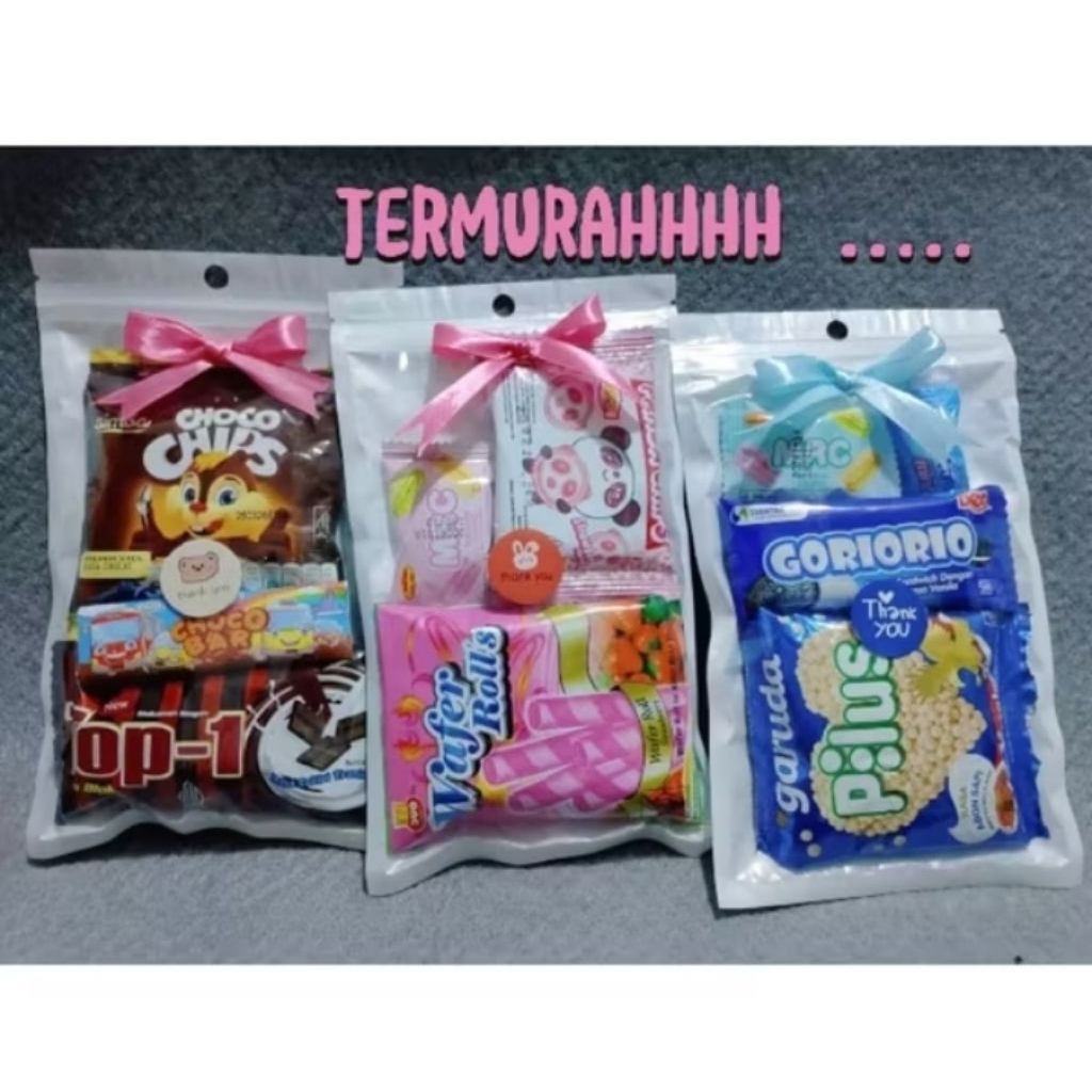 

Mini Gift Isi 3 Snack Berbagai Tema Warna