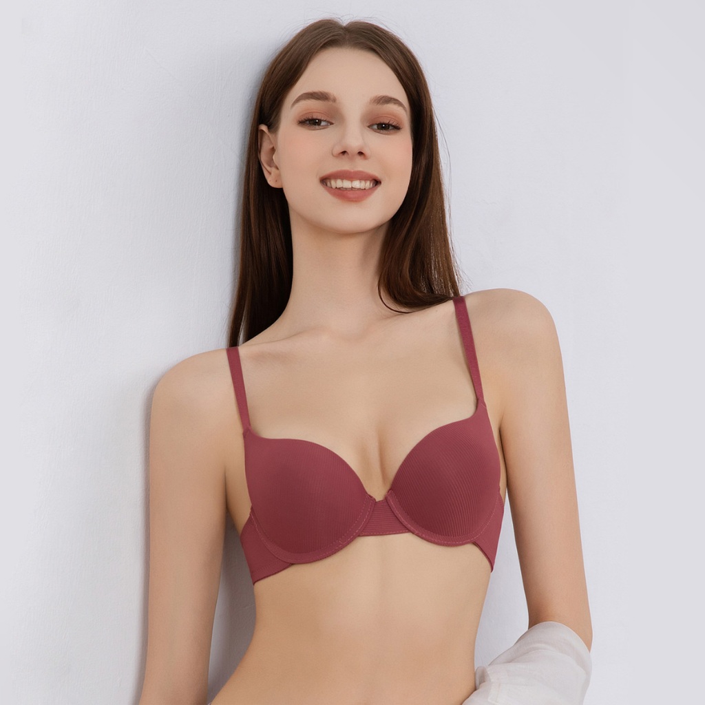 Young Curves Bra Contour Rib 3/4 Cup Wired C03-10408B