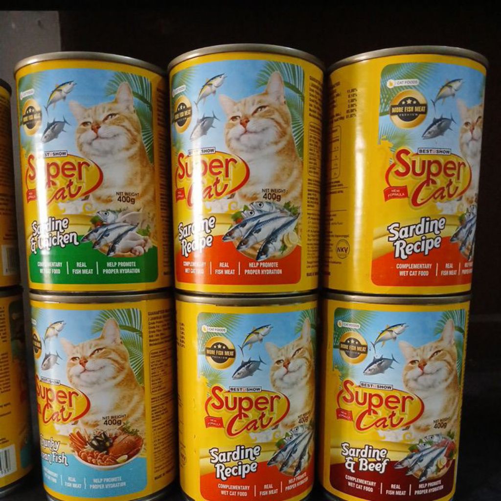 Super Cat Kaleng adult 400gr