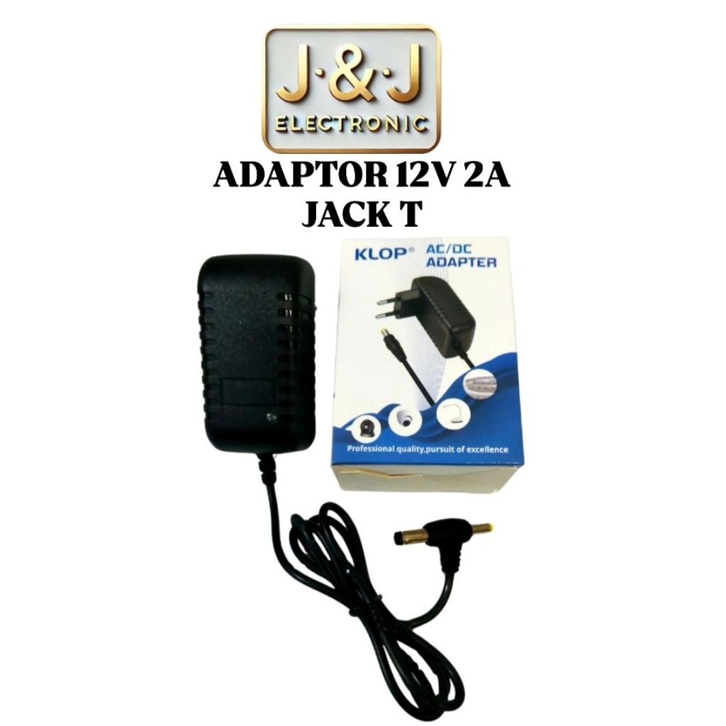 ADAPTOR 12V 2A JACK T , ADAPTOR SWITCHING POWER SUPPLY 12V 2A JACK T