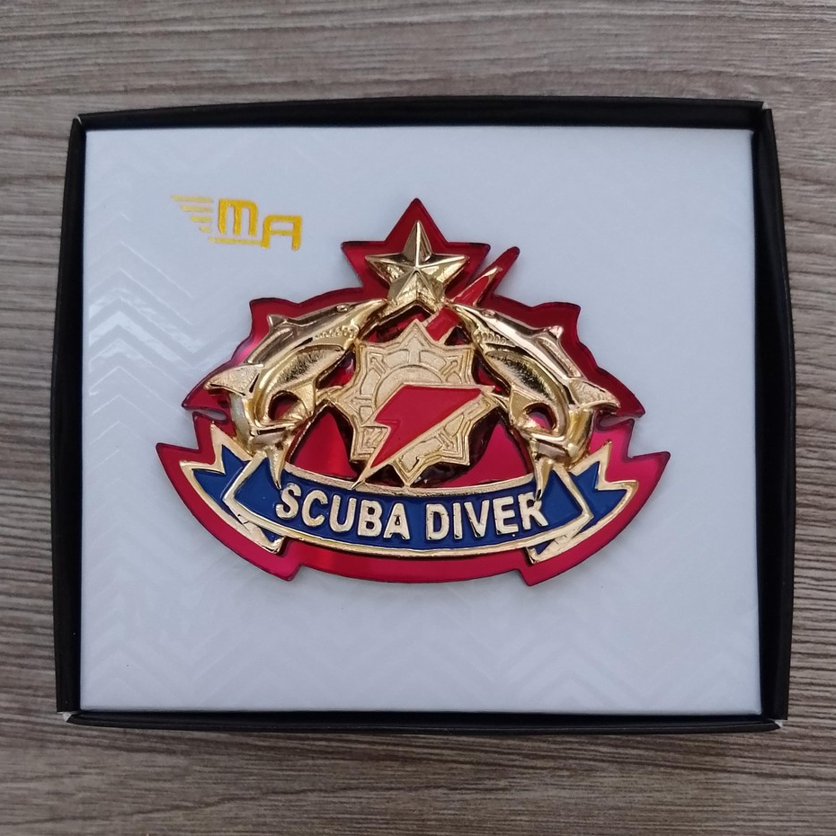 WING SCUBA DIVER BRIMOB BREVET BRIVET SCUBA DIVER BRIMOB PIN